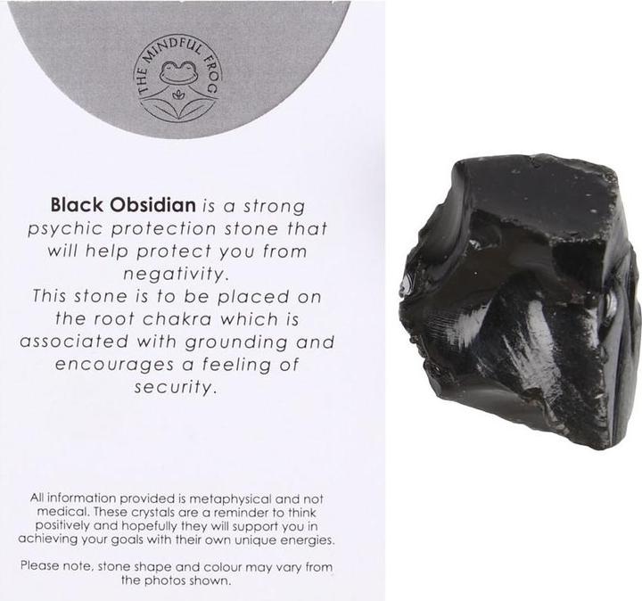 Actual product image Something Different Obsidian Rough Crystal