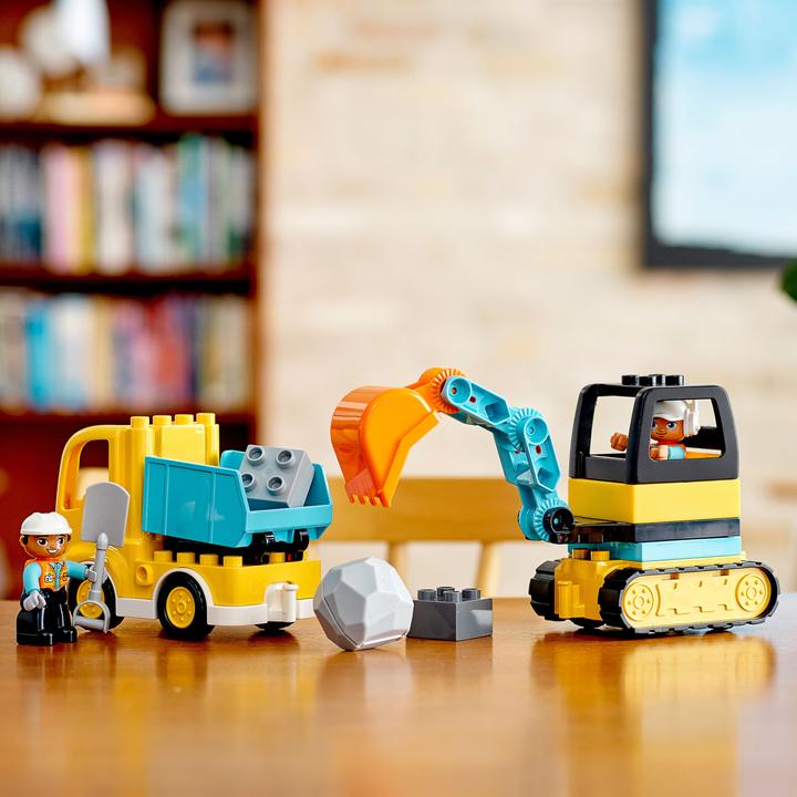 Image du produit LEGO Pelles et camions DUPLO (10931)
