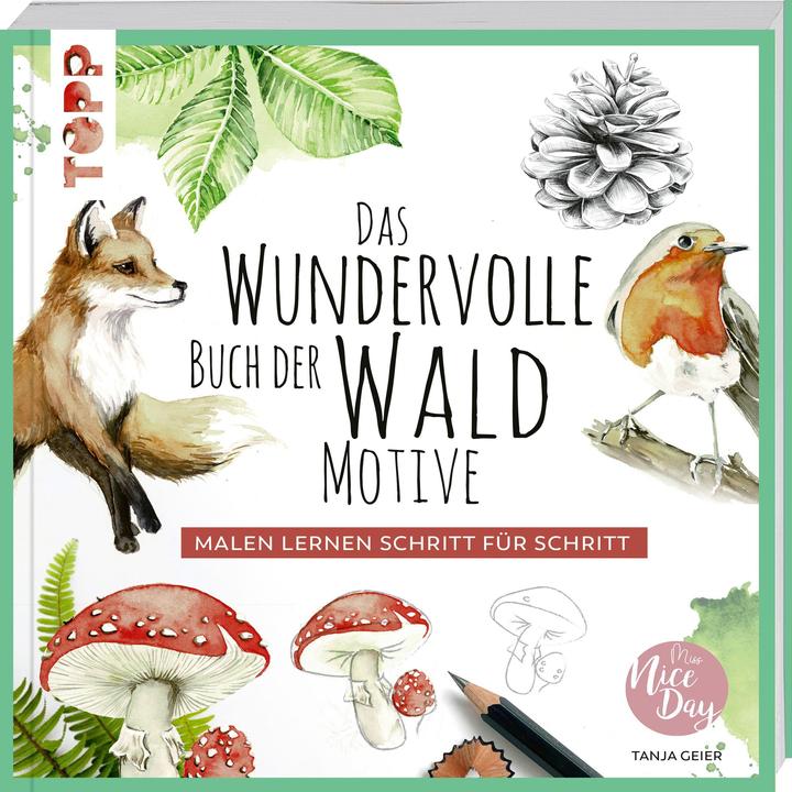Immagine prodotto Das wundervolle Buch der Waldmotive (Tedesco, Tanja Geier, 2021)