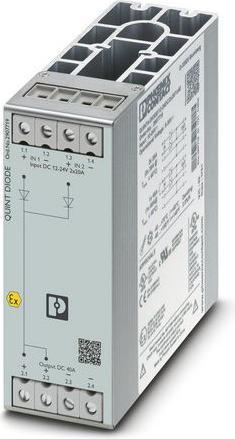 Produktbild Phoenix Contact Quint4 Diode, 12-24 V DC, 2x20 or 1x40 A