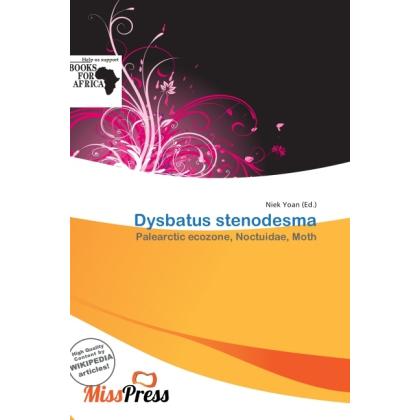 Dysbatus stenodesma, Fachbücher von Niek Yoan