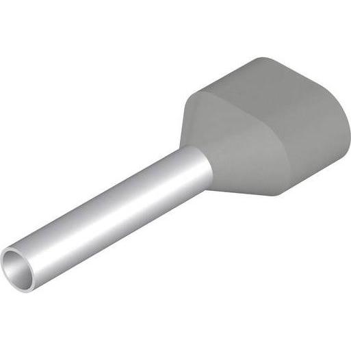 Weidmüller, Collegamento per cavi, Ghiera ZW 0,75qmm 10mm isolata PP gr 9037420000