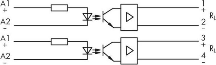Image du produit Wago Relais optocoupleur 1 pc 286-79