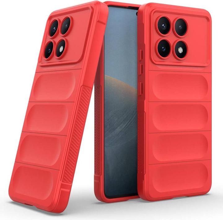 Image du produit Cover-Discount Xiaomi Poco X6 Pro - Couverture de protection durcie rouge (Xiaomi Poco X6 Pro)
