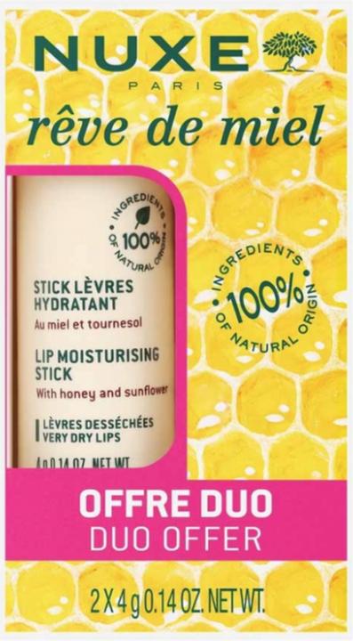Nuxe Face - Duo Feuchtigkeitsspendende Lippenpflege (Lippenbalsam)