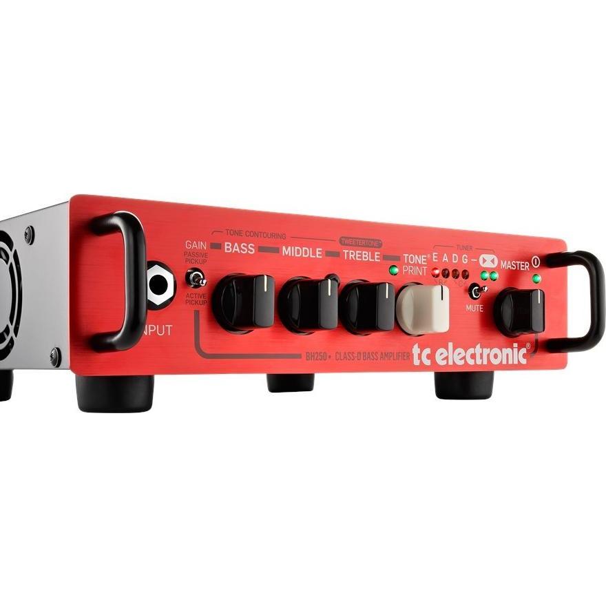 TC Electronic BH250 Gitarrenvorverstärker (Bass, 250 W), Instrumentenverstärker, Schwarz