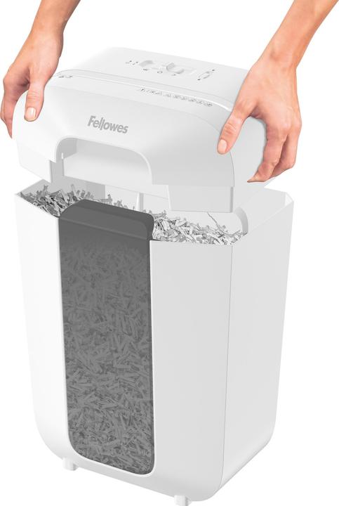 Produktbild Fellowes Aktenvernichter LX70 weiss (Partikelschnitt)