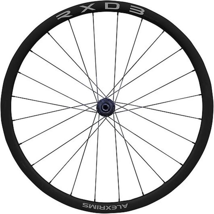 Actual product image Alexrims RXD3 wheelset 700C Through Axle (Wheelset, 28")