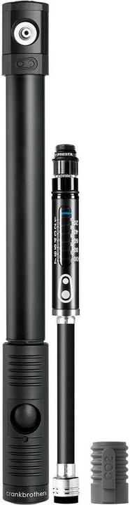 Crankbrothers Klic HP CO2 pump incl. frame holder analogue pressure gauge
