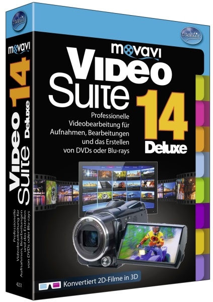 Produktbild Movavi Video Suite 14 Deluxe (1 User)