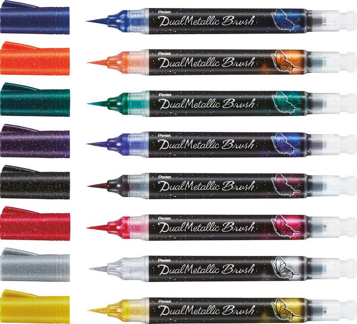 Immagine prodotto Pentel Penna a pennello Dual Metallic Brush (1 x)