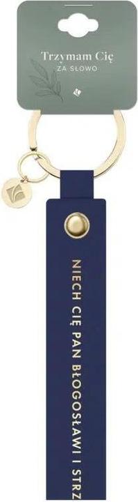 Szaron Schlüsselanhänger mit Lederband – Herr segne dich