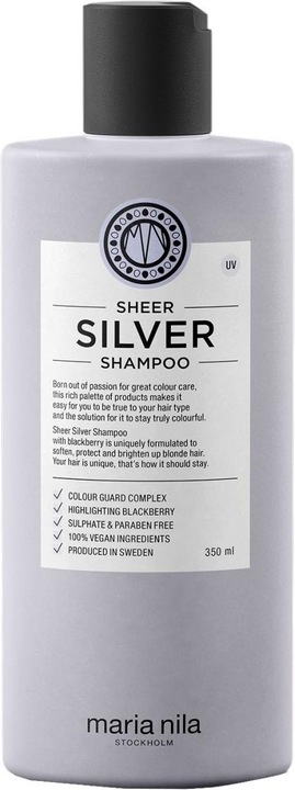 Maria Nila Care & Style - Sheer Silver Shampoo (100 ml, Flüssiges Shampoo)