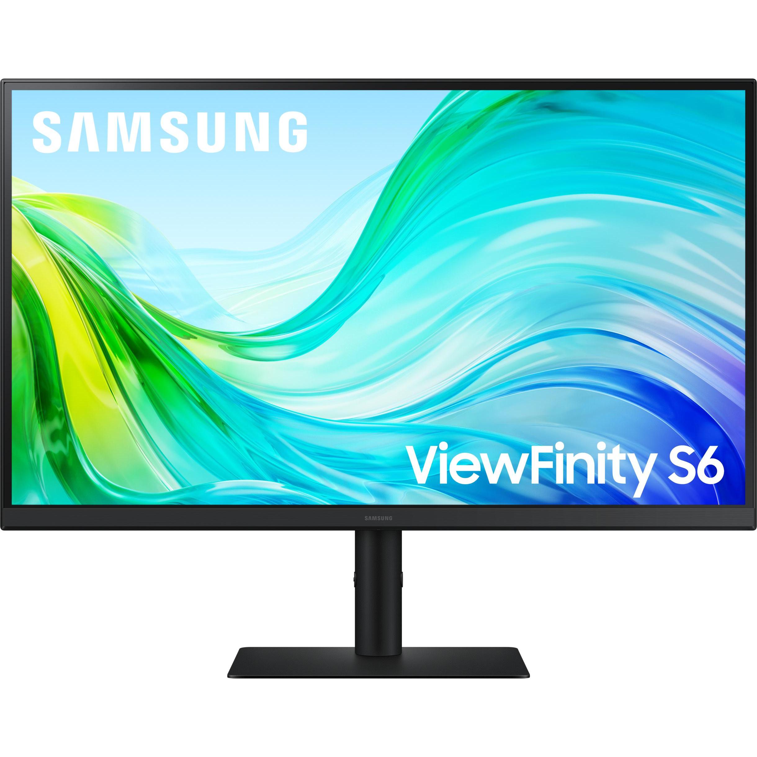 Samsung 27"/WQHD/16:9/IPS/S61F (2560 x 1440 Pixel, 27"), Monitor, Schwarz