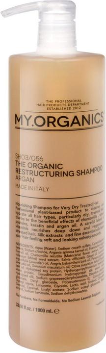 Image du produit MY.Organics My.organic Care - Shampooing Restructurant (1000 ml, Shampoing liquide)