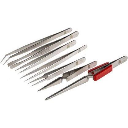 Rs Pro, Pinzette, Kit of 7 tweezers
