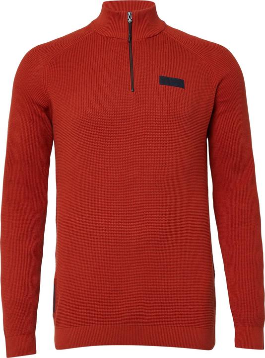 Produktbild s.Oliver Strickpullover Pullover aus Strukturstrick mit Troyer-Kragen (XXL)