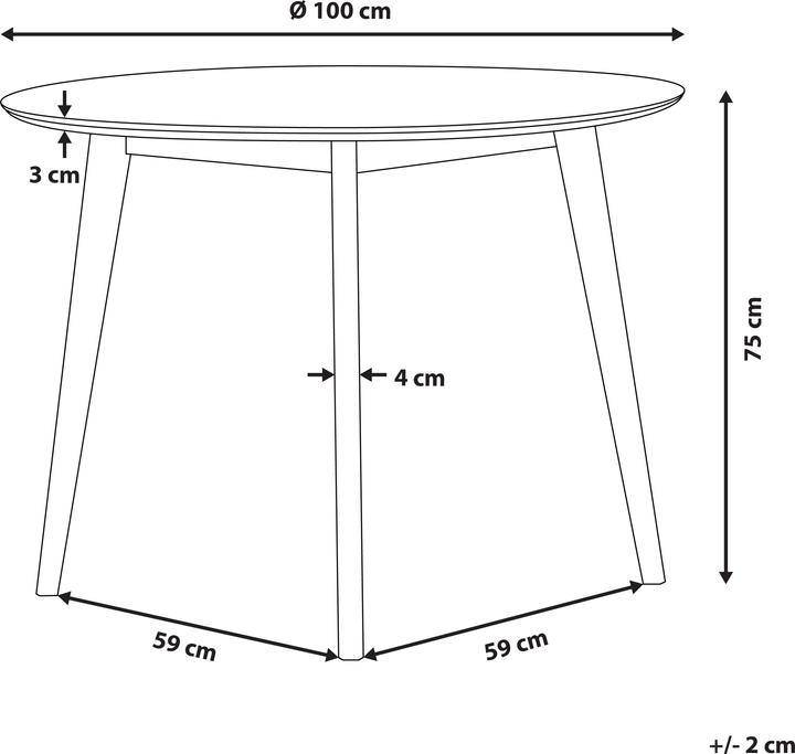 Image du produit Beliani Roxby (100 x 75 cm)