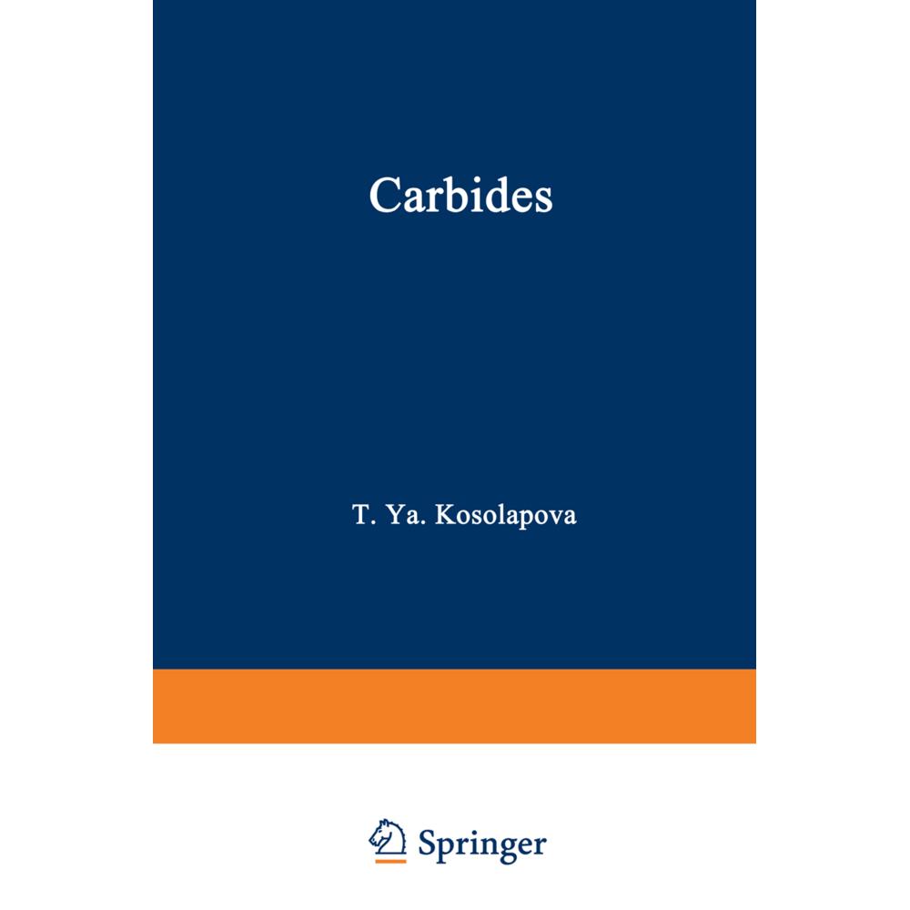 Carbides, Fachbücher von T. Y. Kosolapova