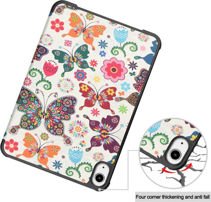 Produktbild Cover-Discount iPad mini 6 - Tri-fold Smart Case Schmetterlinge (iPad mini 6)