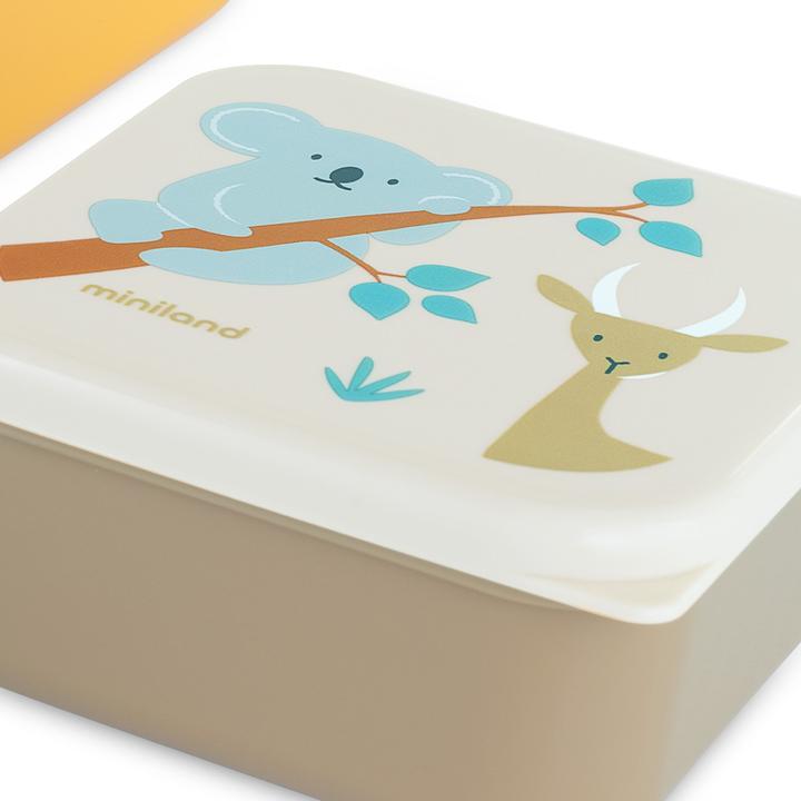 Actual product image Miniland Snackbox-3 Jungle