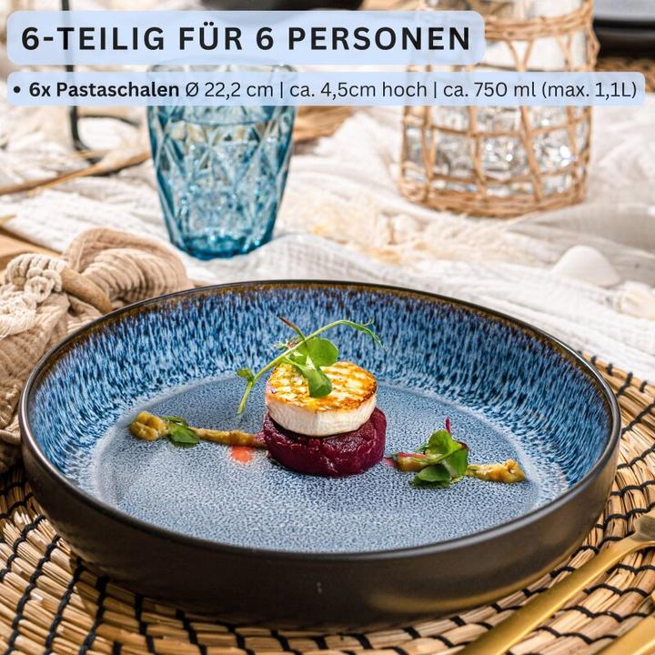 Produktbild Sänger Geschirr Pastaschalen Set Aruba (6 x, 22.20 cm)