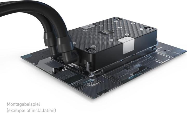 Actual product image Alphacool ES Jet LGA 4677 1U