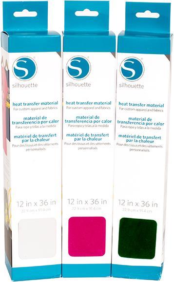 Produktbild Silhouette Aufbügelfolie beflockt