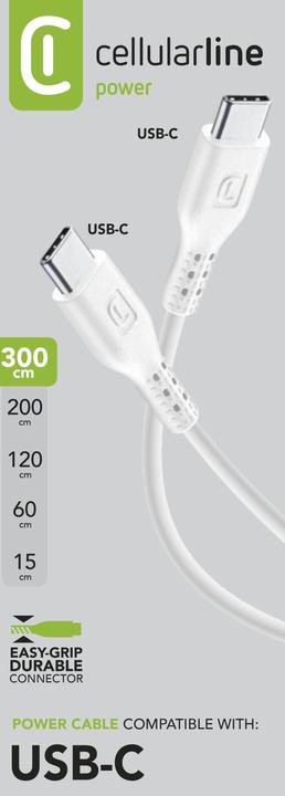 Immagine prodotto Cellularline USB Cable Home XL (3 m, USB 3.2 Gen 1)