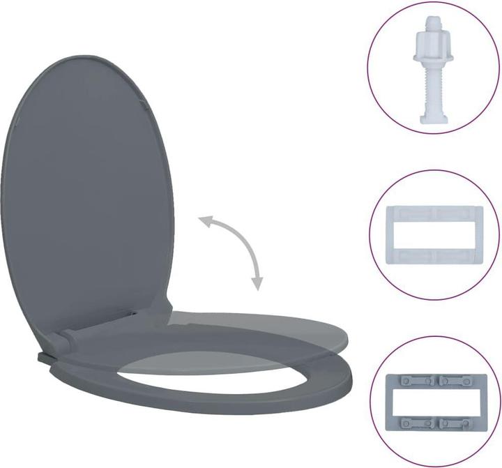 Produktbild vidaXL Toilettensitz