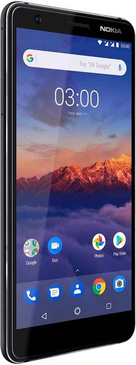 Produktbild Nokia 3.1 (32 GB, Black Chrome, 5.20", Dual SIM + SD, 4G)