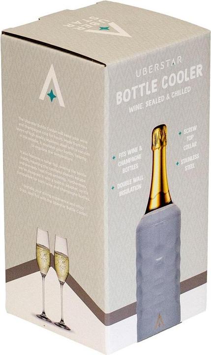 Immagine prodotto Uberstar Raffreddatore per bottiglie di champagne e vino grigio