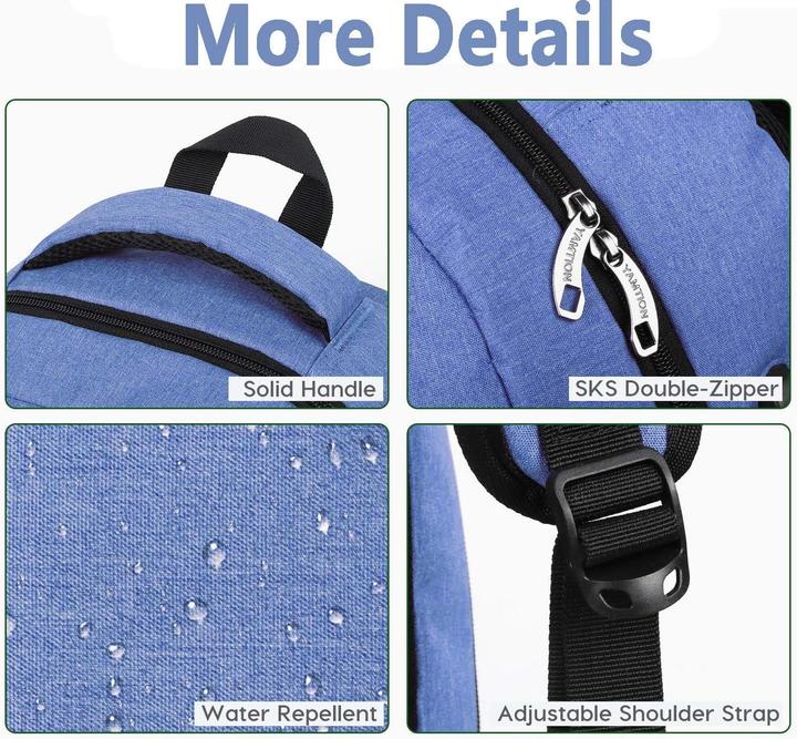 Produktbild Yamtion Rucksack mit Laptopfach und USB-Anschluss (35 l)