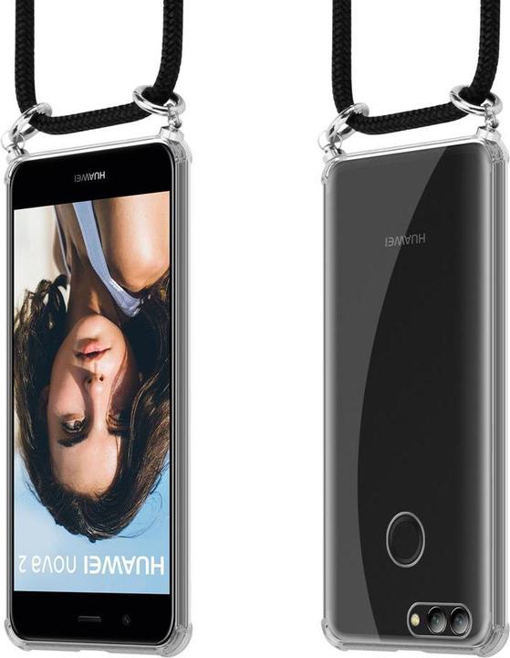 Actual product image Cadorabo Necklace Case TPU Handy Kette SILBER