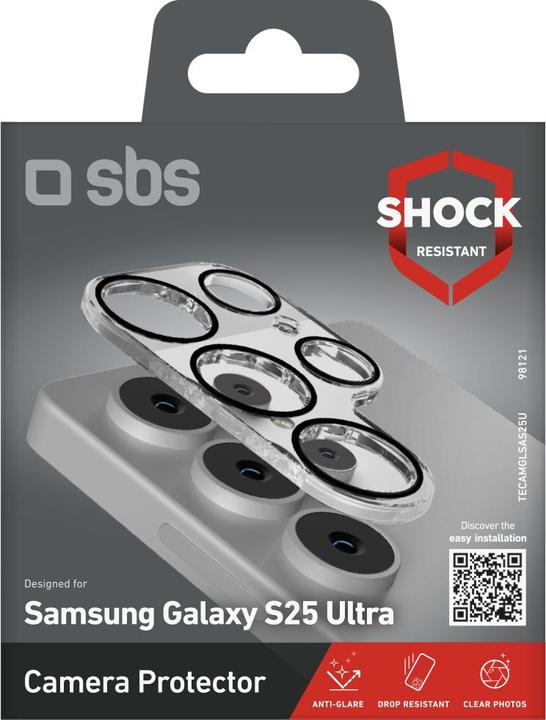 Actual product image SBS Camera glas (1 Piece, Samsung Galaxy S25 Ultra)