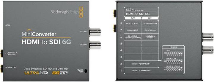 Produktbild Blackmagic Mini Converter HDMI-SDI 6G (Kamera Konverter)