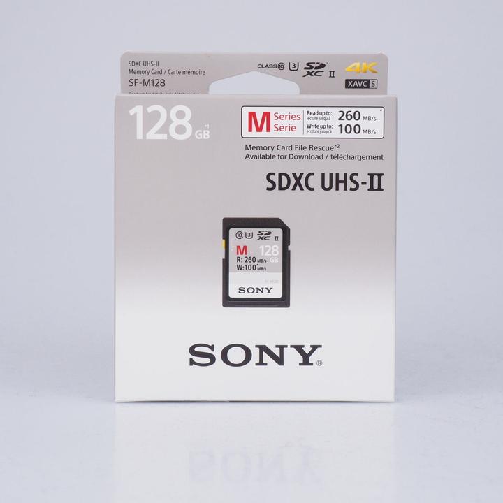 Image du produit Sony Série SF-M UHS-II (128 Go, SDXC, U3, UHS-II)