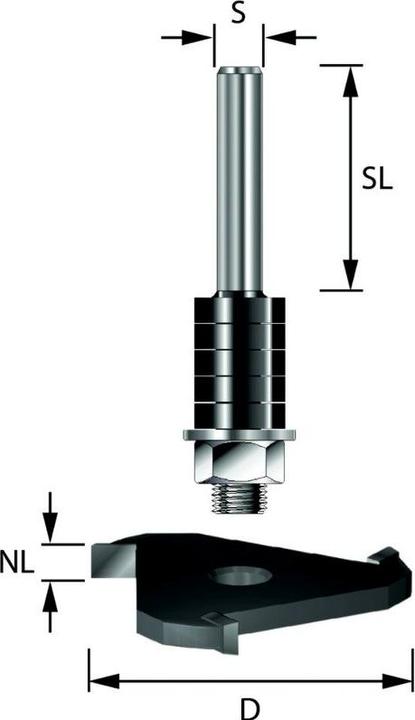 Produktbild Hws Scheibennutfräser-Set