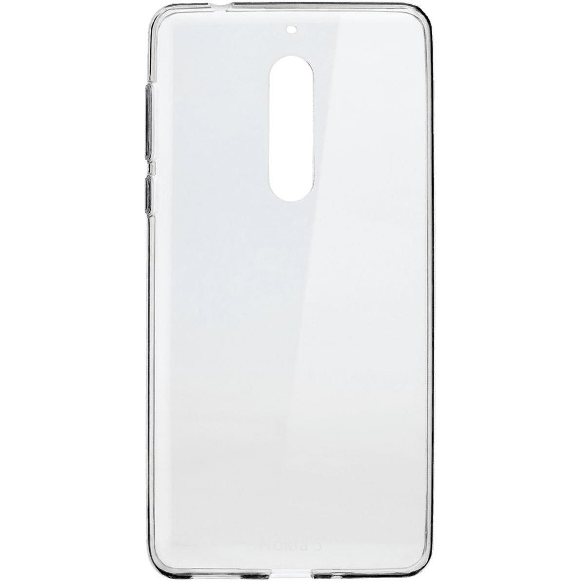 Nokia Slim Crystal Cover (Nokia 5), Smartphone Hülle, Transparent