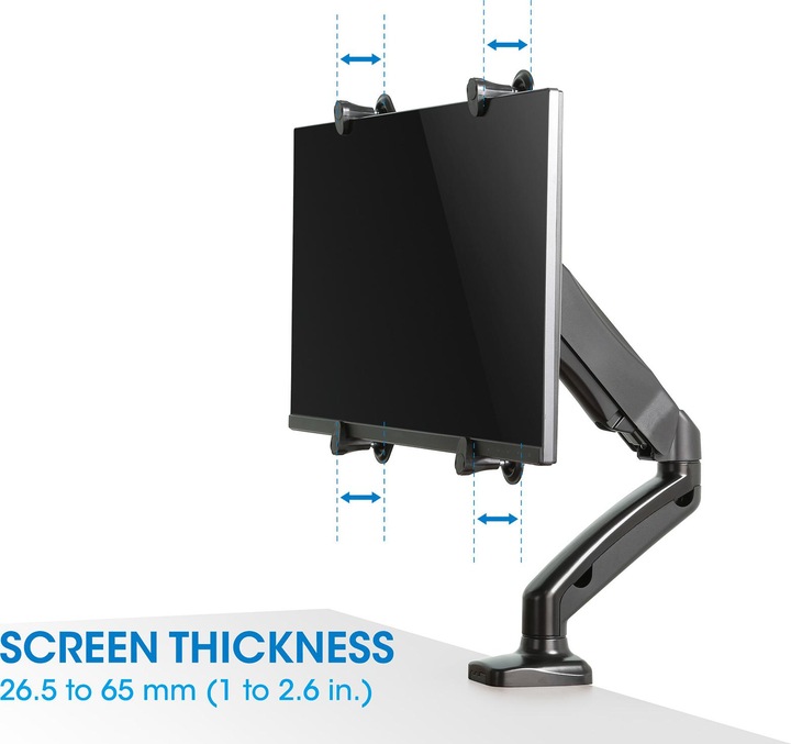 Produktbild Manhattan VESA-Adapter Set Für Monitore ohne VESA-Bohrungen (Wand, 27.01")