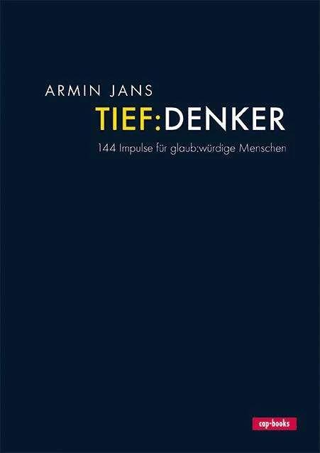 Produktbild Tiefdenker (Deutsch, Armin Jans, 2017)