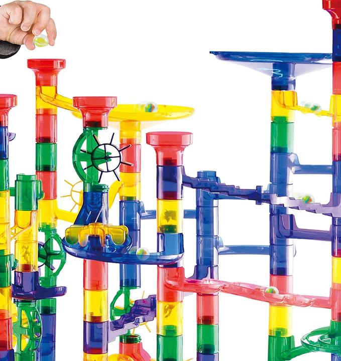 Actual product image Joyin 170 piece multicolor marble run