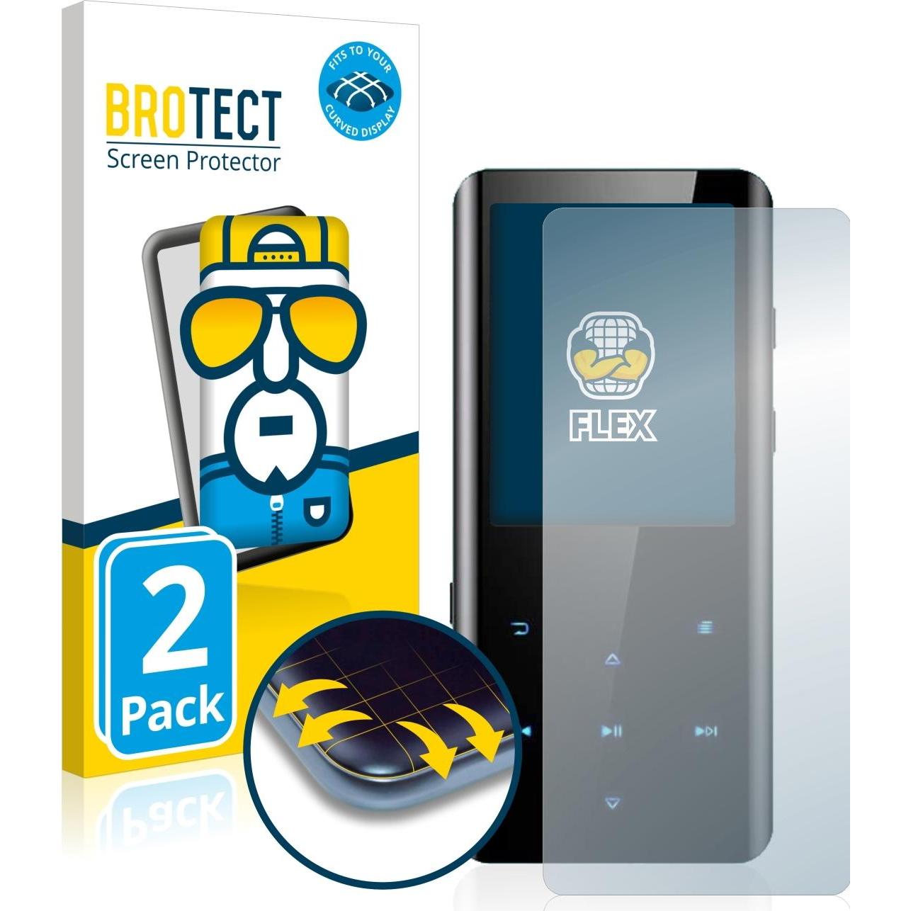 BROTECT Full-Cover Displayschutz, MP3 + Media-Player Zubehör