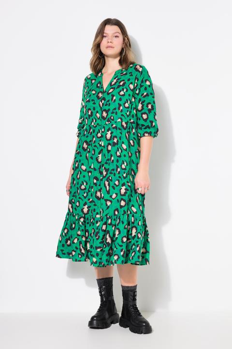 Produktbild Studio Untold Maxikleid, A-Line, Musselin, Color-Leo (46, 48)