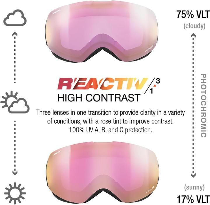 Actual product image Julbo Shadow Performance Ski Goggles