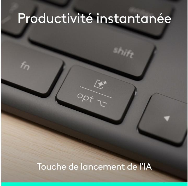 Produktbild Logitech Signature Slim Solar+ K980 for Business (CH, Kabellos)