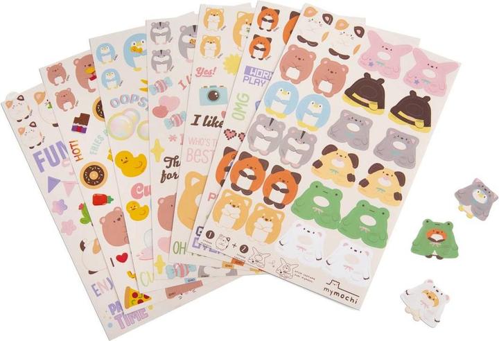 Produktbild NICI Sticker Buch, sortiert (550 Sticker)