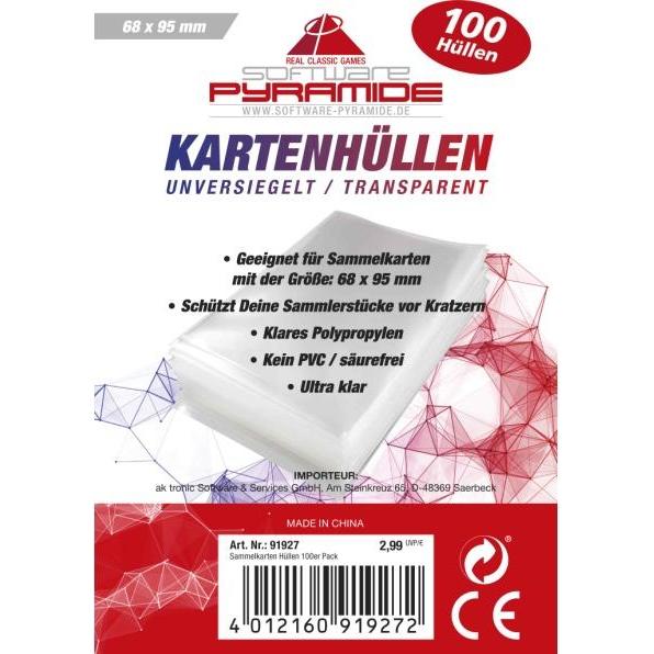 Pyramide Sammelkarten Hüllen 100er Pack