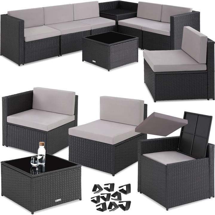 Produktbild tectake Rattan Lounge Verona