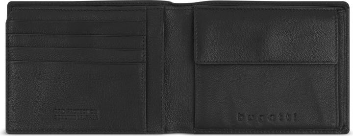 Actual product image Bugatti "Black Magic" Scheintasche mit Überschlag / wallet with flap